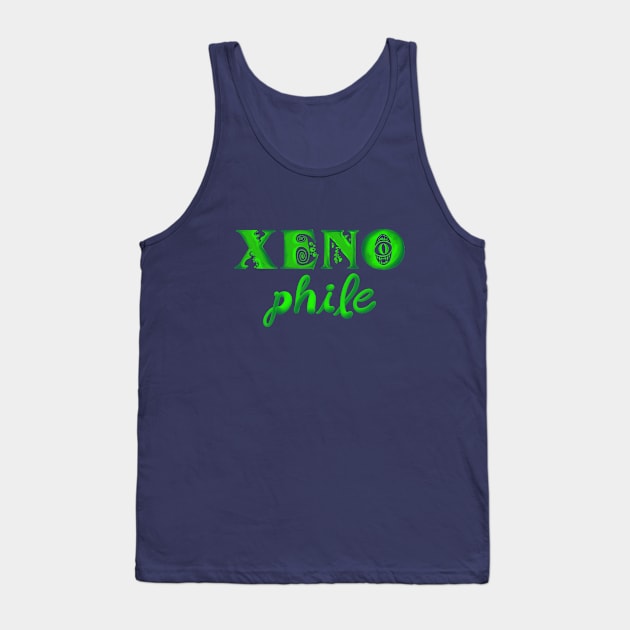 Xenophile Tank Top by matioki